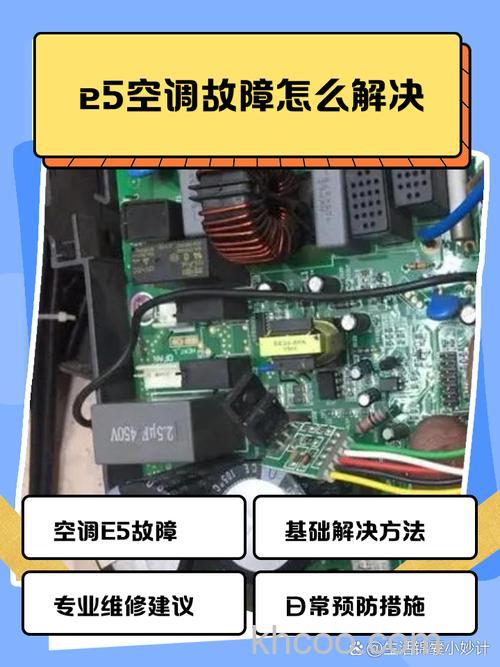 海尔风管机显示e5怎么办 海尔风管机显示e5故障解决方法【详解】