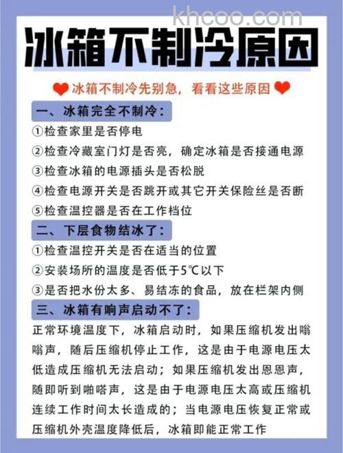 冰箱突然不运行了怎么办 冰箱突然不运行了维修方法【详解】