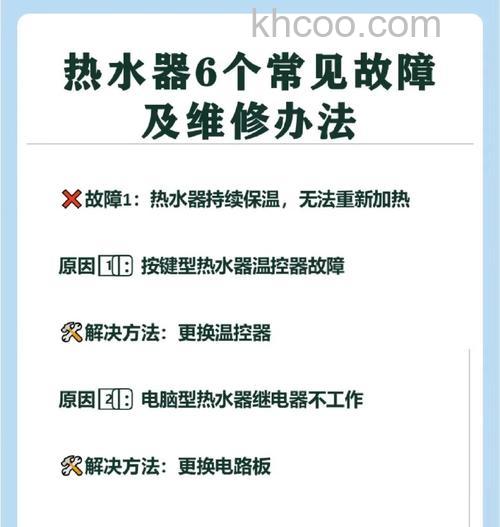热水器故障R01怎么办 热水器故障R01解决方法【详解】