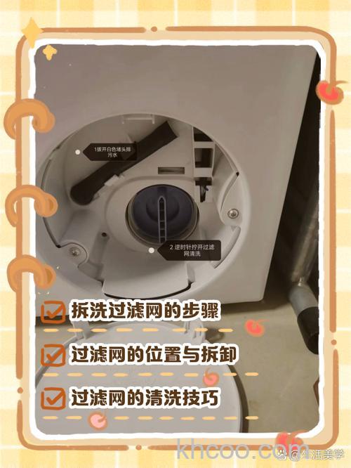 小天鹅滚筒洗衣机滤网怎么拆洗 小天鹅滚筒洗衣机滤网拆洗方法【详解】