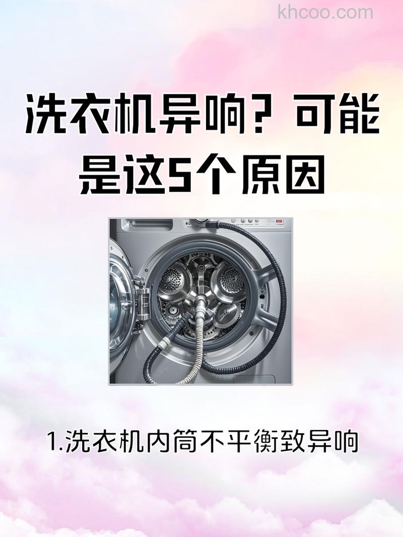 洗衣机进水异响是什么原因 洗衣机进水异响解决方法【详解】