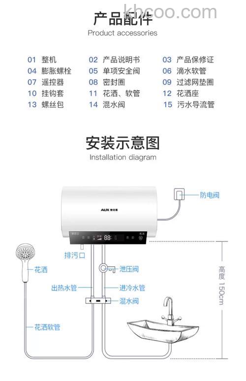 50升热水器每小时用多少电 50升热水器每小时耗电量介绍【详解】