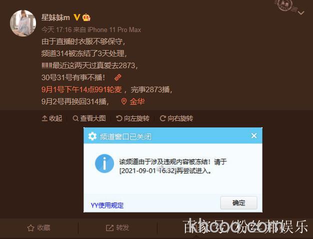 YY语音频道被冻结/封禁期间，会不会被回收