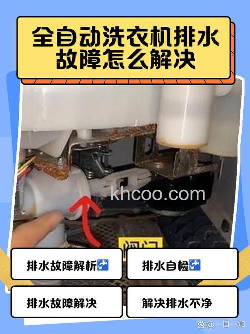 自动洗衣机排水排不出去的原因 自动洗衣机排水排不出去解决方法【详解】