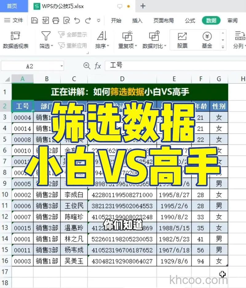excel表格中如何实现行筛选 excel行筛选的方法