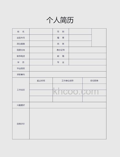 wps怎么设计一款简约的简历 wps设计简约简历的方法