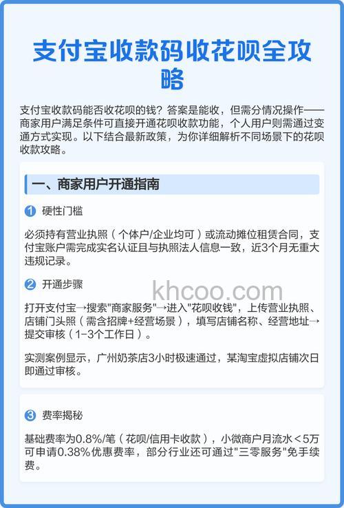 支付宝收钱码可以用花呗吗 支付宝收钱码怎么用【使用方法】