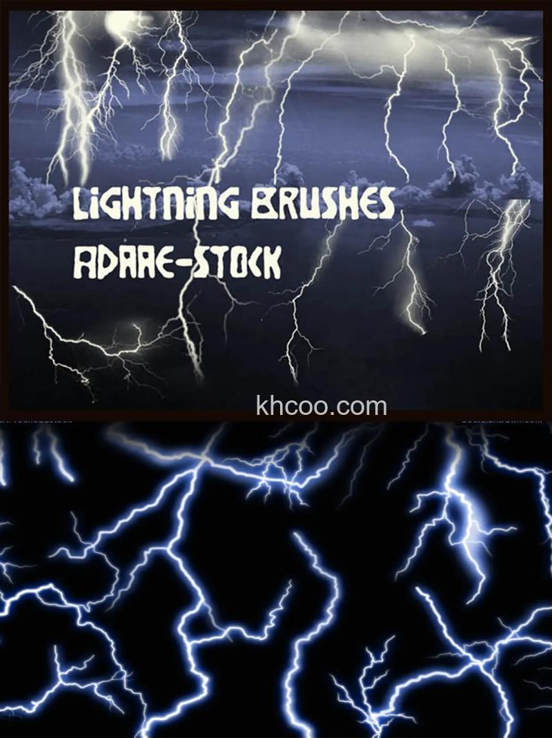 如何制作ps闪电笔刷在Photoshop中创建闪电笔刷方法【详细教程】