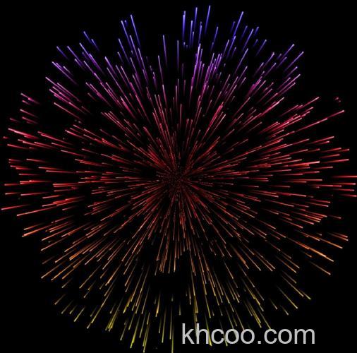 PS怎么将一个烟花素材图扣到另一张图片上【详解】