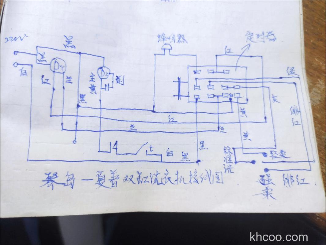 洗衣机电机的三根线都是通路吗 洗衣机电机的电路介绍【详解】