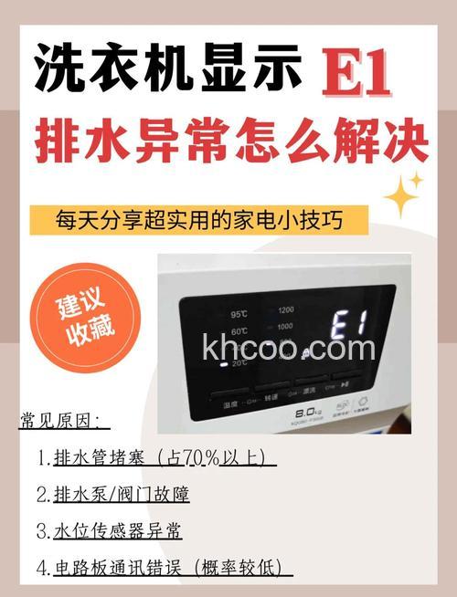 小松鼠热水器出现E1代码怎么办 小松鼠热水器出现E1代码的解决方法【详解】