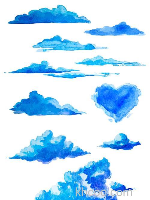 ps怎么绘制漂亮的晶莹剔透云朵