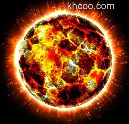 怎么用PS制作一个红色星球爆炸的逼真效果图