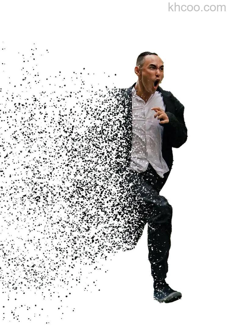 ps如何模仿粒子效果制作一个图片由粒子出现的视频效果