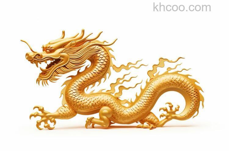 如何利用ps制作一条金色的龙