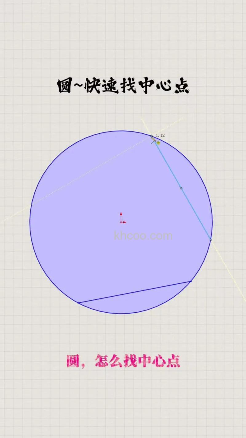 ps中怎么以一个点为中心画圆