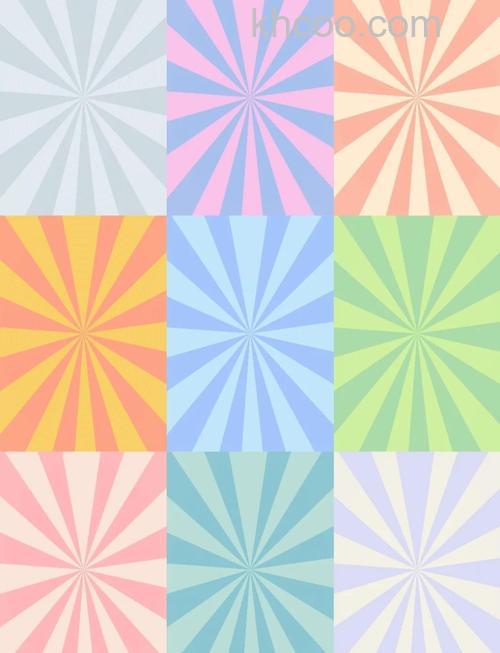 ps简单制作漂亮的放射背景 ps制作放射背景的方法