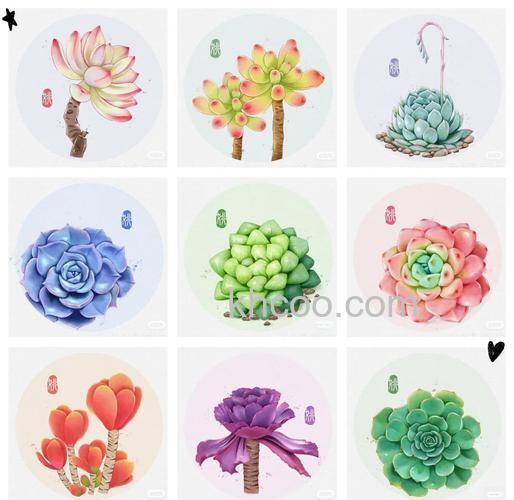 如何利用Photoshop设计很Q萌的多肉植物？