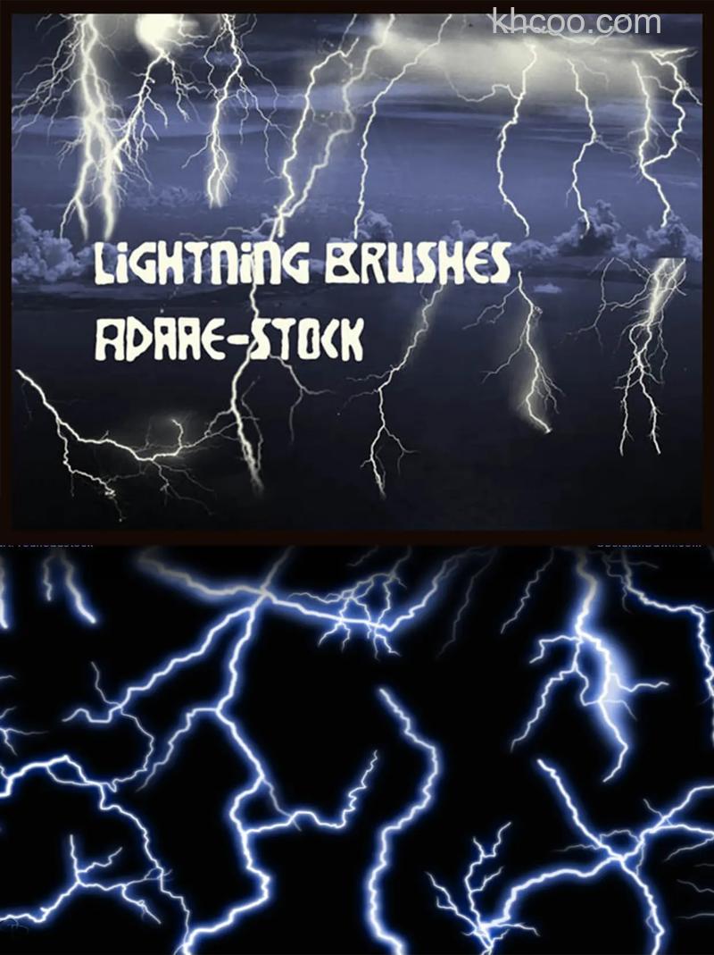 PS如何用路径来制作逼真的闪电效果