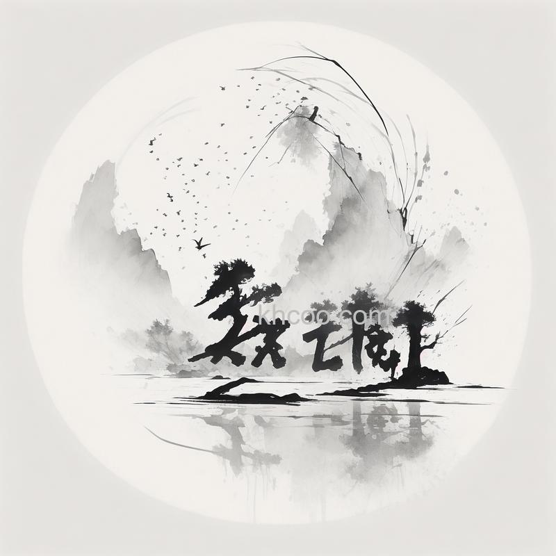 PS制作水墨风格的群头像 怎么利用ps制作群头像