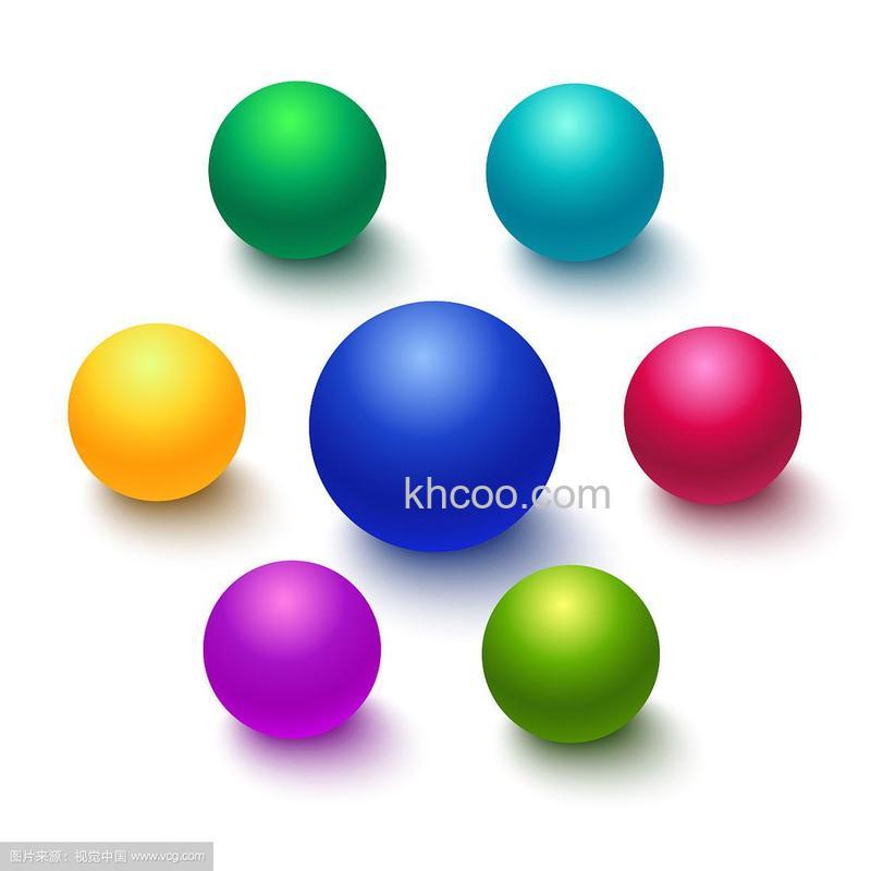 用ps绘制漂亮的彩色球体