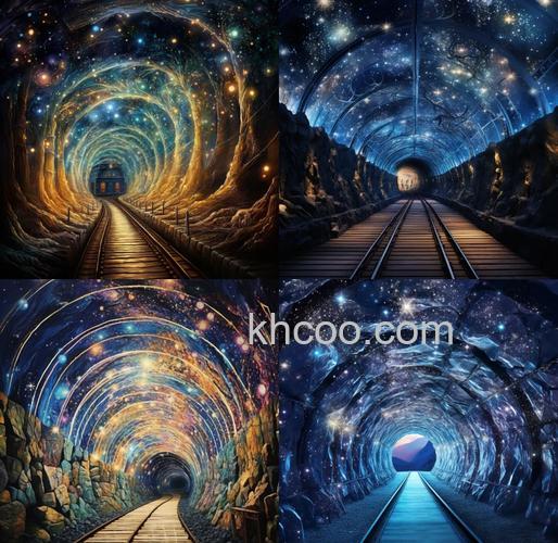 ps制作梦幻的时空隧道效果图