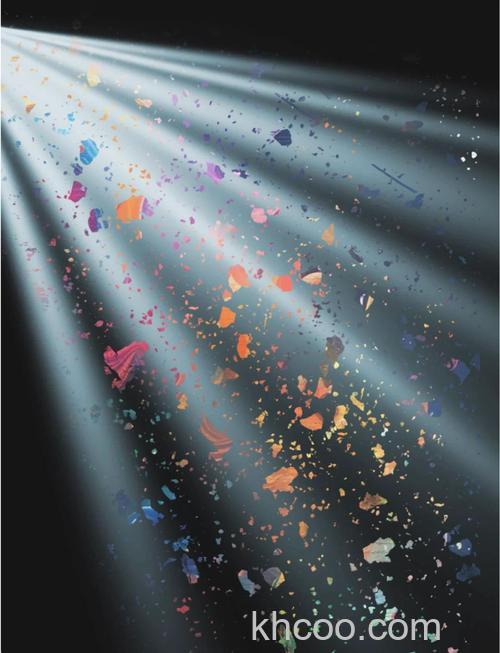 在ps中制作灯光照射效果