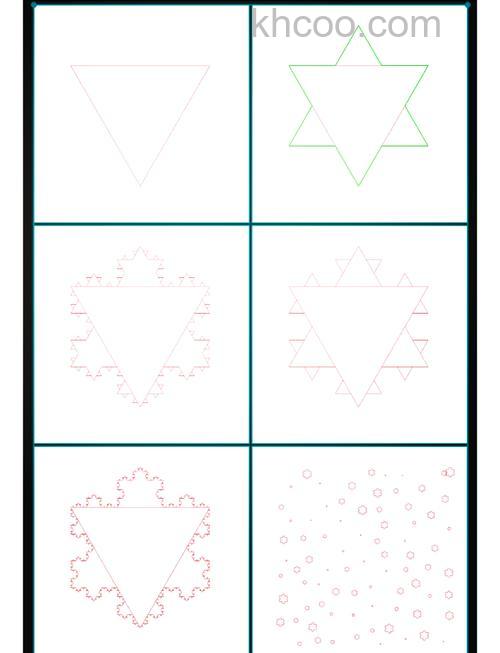 PS如何制作对称的几何图案