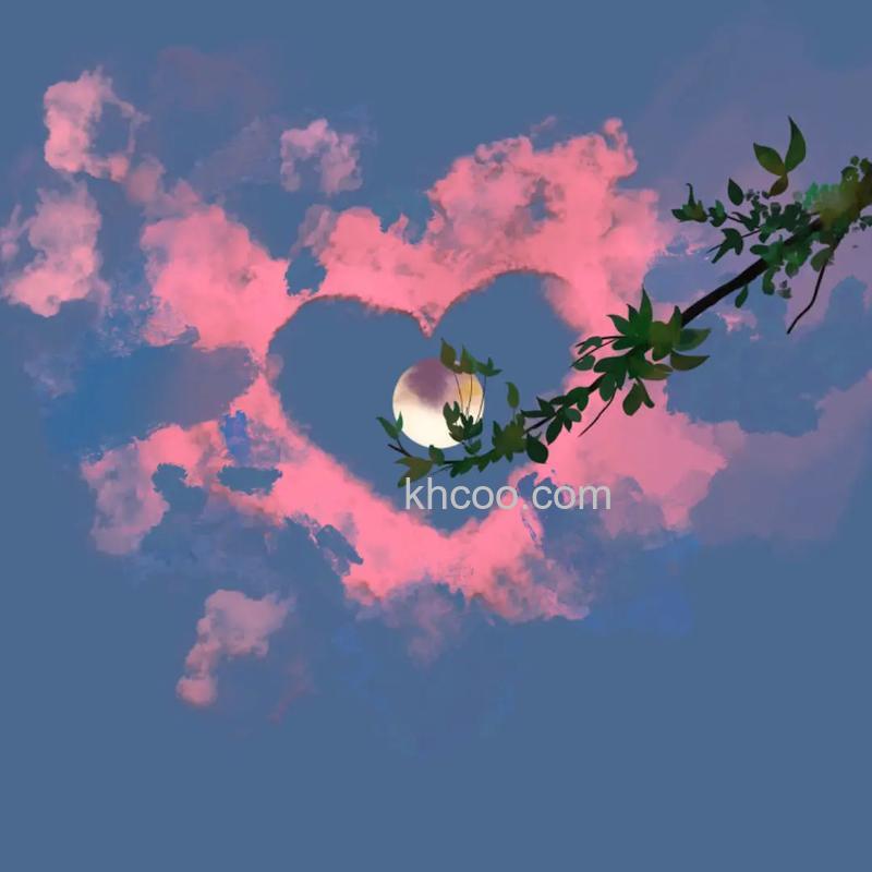 怎么用ps制作漂亮的心形云彩