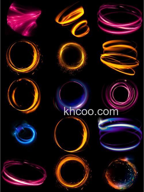 ps简单制作炫酷的光圈效果