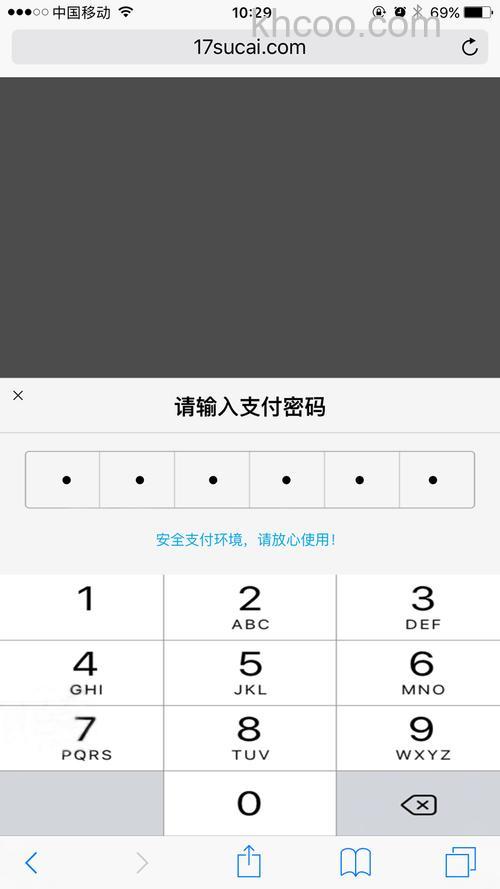 支付宝密码什么