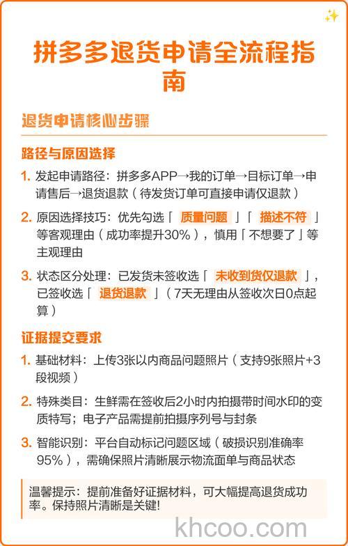 拼多多app怎么申请退货 拼多多app申请退货方法【详解】